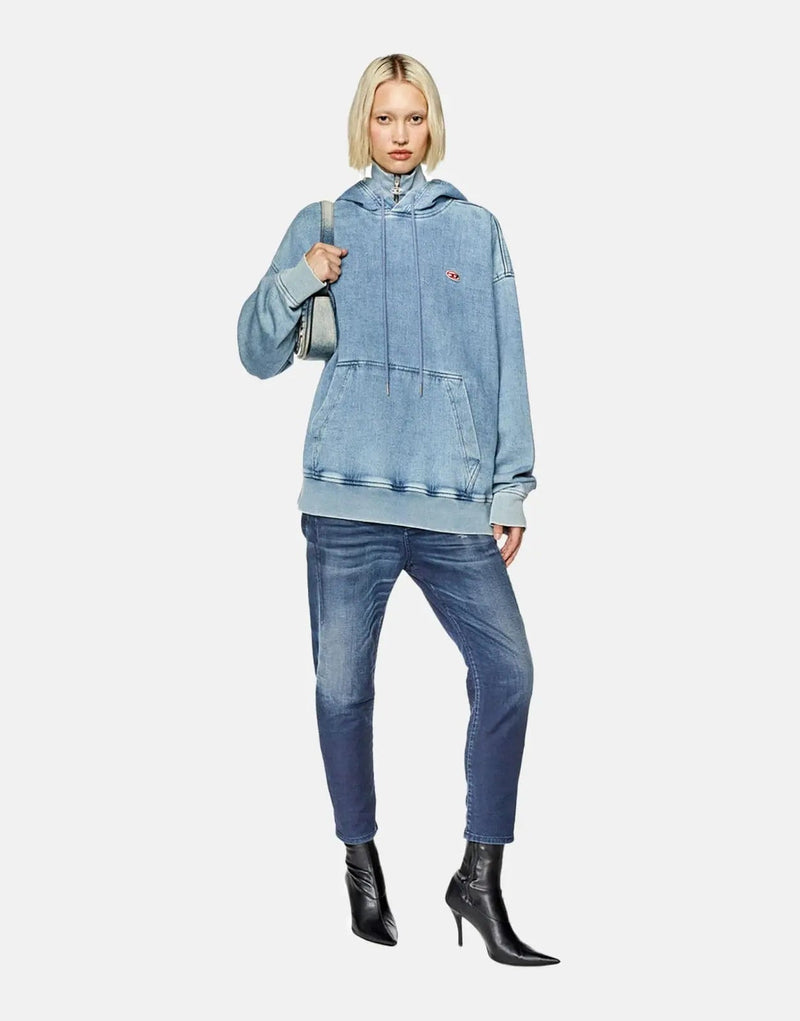 Diesel D-Fayza-B Women's Jogg Jeans: Super Comfortable Stretch Denim, Relaxed Tapered Fit
