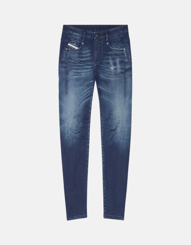 Diesel D-Fayza-B Women's Jogg Jeans: Super Comfortable Stretch Denim, Relaxed Tapered Fit