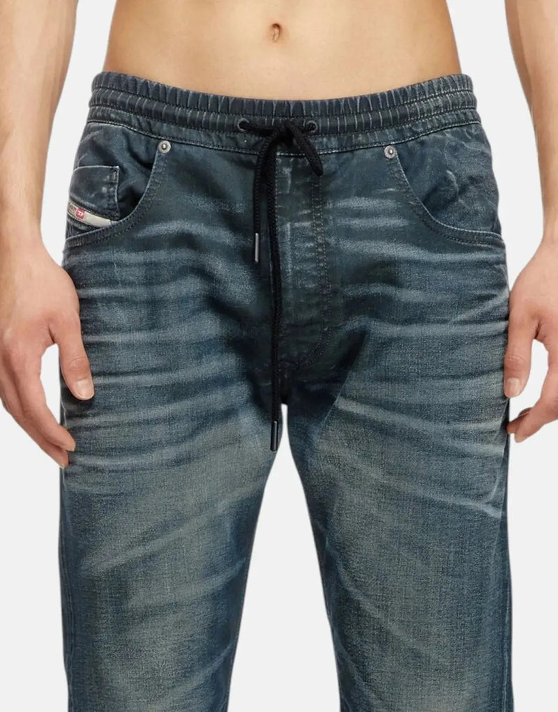 Diesel D-Krooley Jogg Jeans: Tapered Fit, Mid Waist, Ultimate Comfort Denim