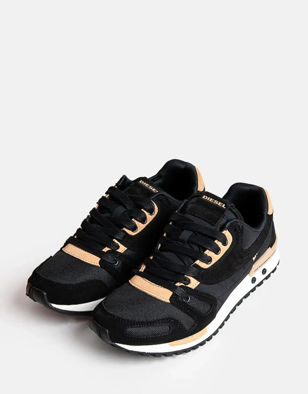 Diesel "High-Speed Absolute" Men's Performance Lifestyle Sneakers Black