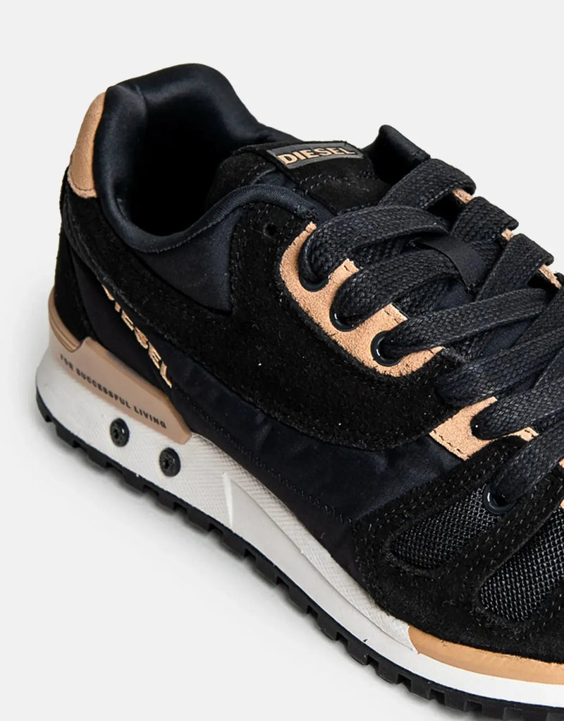 Diesel "High-Speed Absolute" Men's Performance Lifestyle Sneakers Black