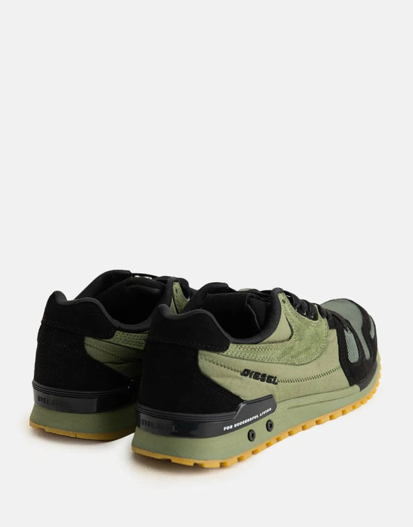 Diesel Men's High Speed Absolute Green Performance Lifestyle Sneakers