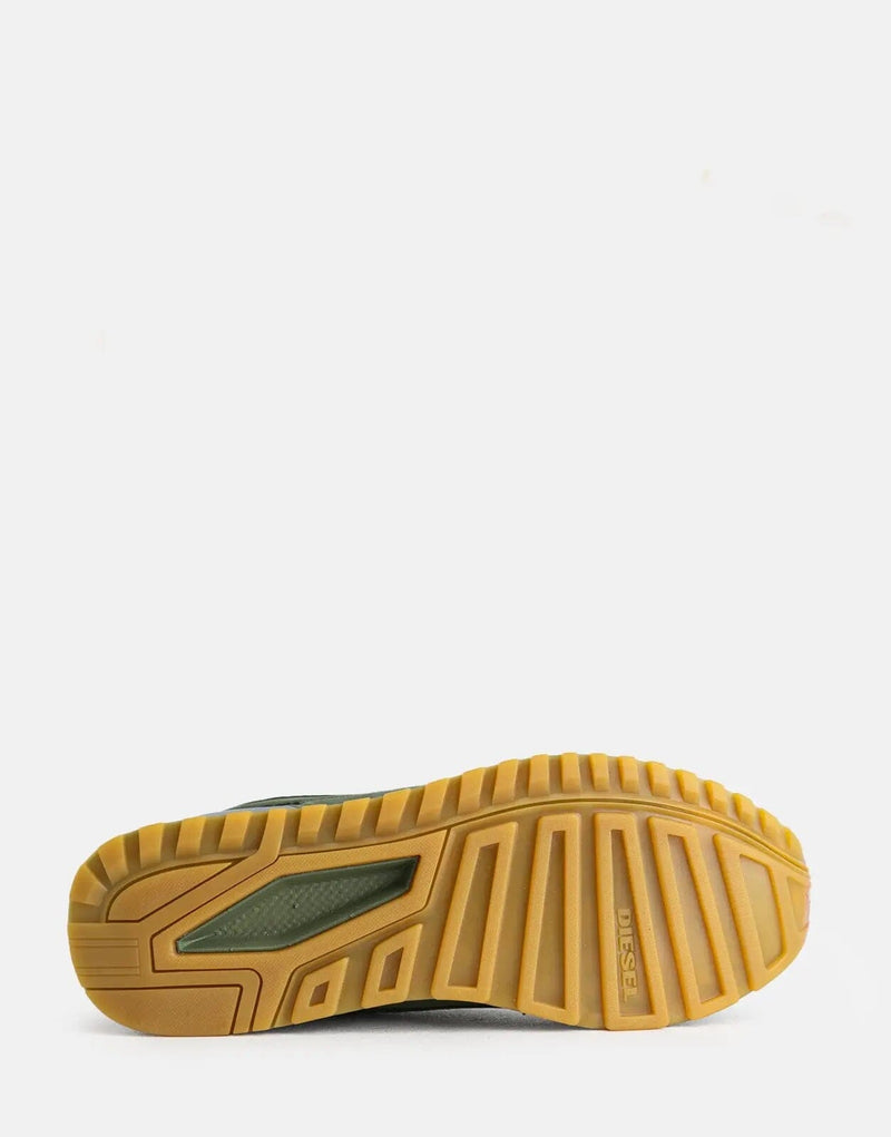 Diesel Men's High Speed Absolute Green Performance Lifestyle Sneakers