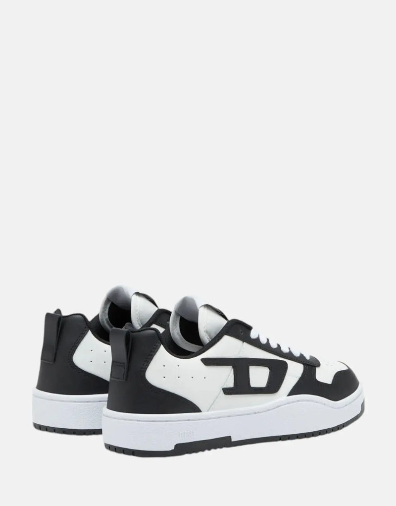 Diesel Ukiyo V2 Low Sneakers: Stylish Leather Nylon Street Basketball Shoes