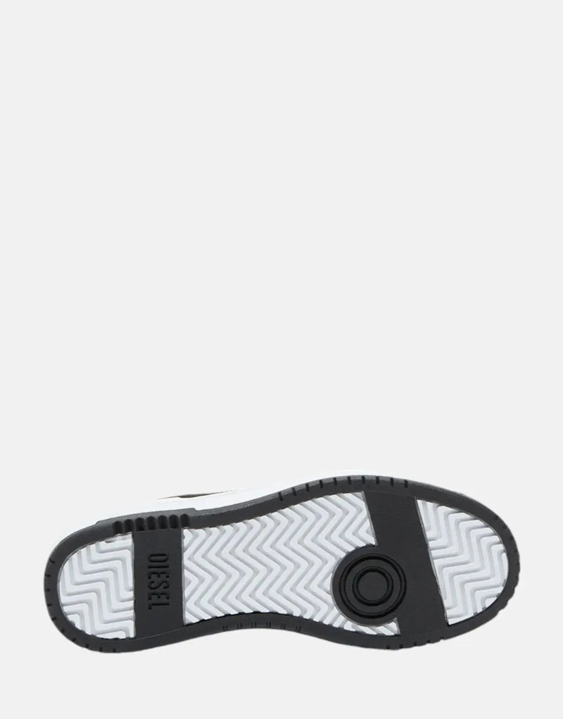 Diesel Ukiyo V2 Low Sneakers: Stylish Leather Nylon Street Basketball Shoes