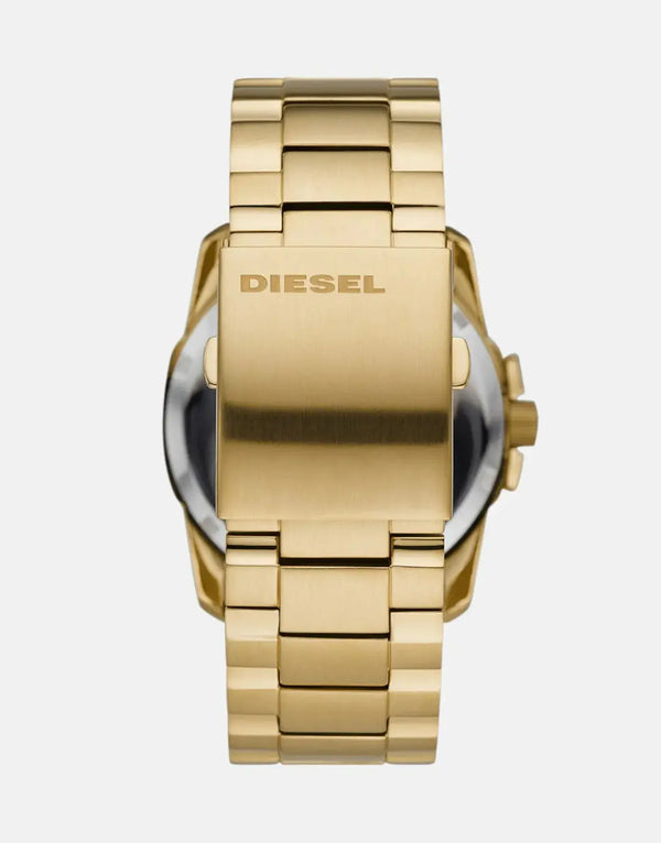 Diesel Master Chief Series Gold Stainless Steel Men's Watch with Quartz Movement