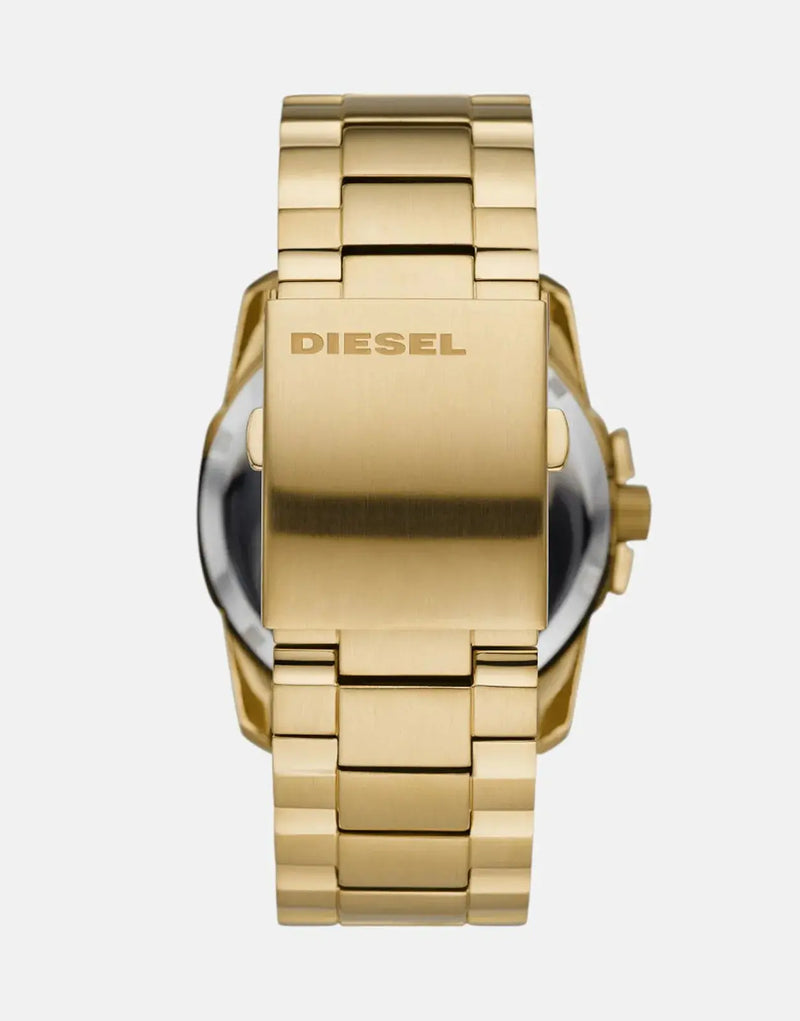 Diesel Master Chief Series Gold Stainless Steel Men's Watch with Quartz Movement
