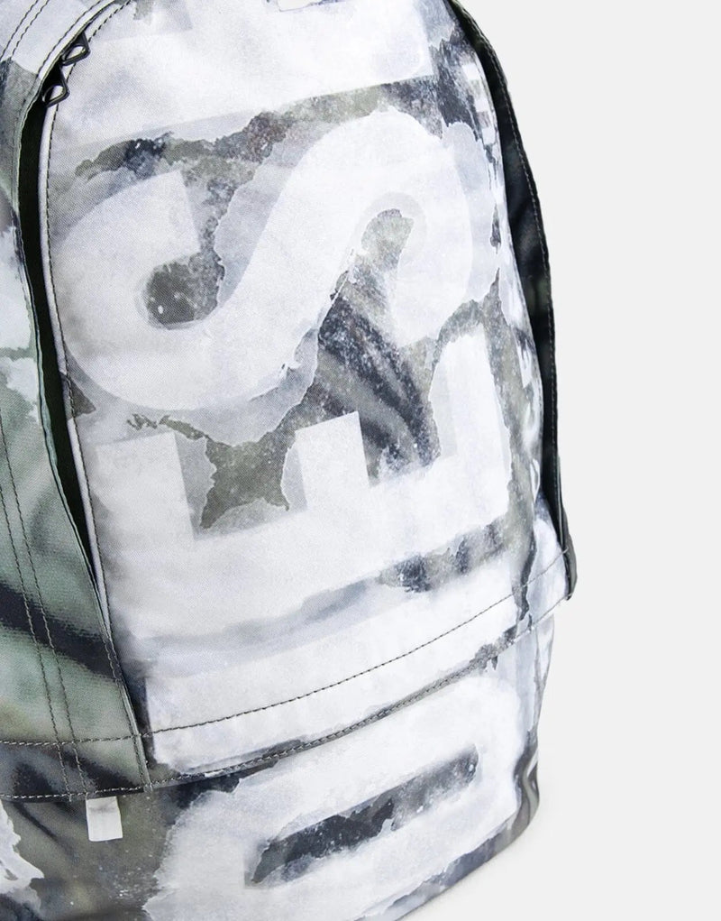 Diesel Rave Canvas Backpack: Modern Camouflage, Laptop Sleeve, Padded Straps