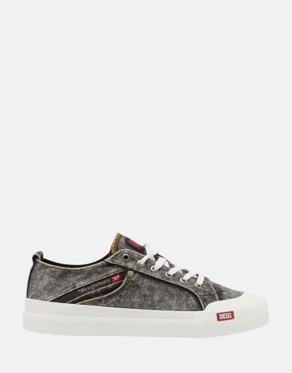 Diesel S-Athos NMD Low Sneakers: Sleek Urban Style, Premium Comfort, Black Leather