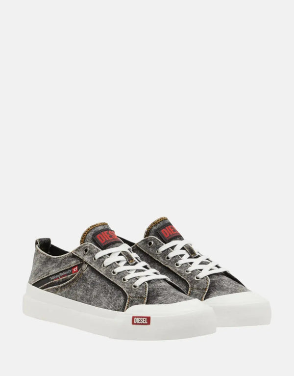 Diesel S-Athos NMD Low Sneakers: Sleek Urban Style, Premium Comfort, Black Leather