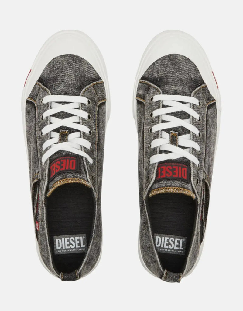 Diesel S-Athos NMD Low Sneakers: Sleek Urban Style, Premium Comfort, Black Leather