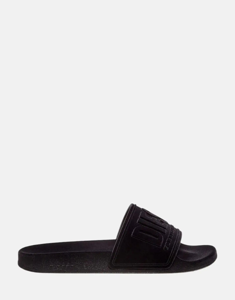 Plush Velvety Diesel SA-Mayemi Pool Slides for Women - Comfortable & Stylish