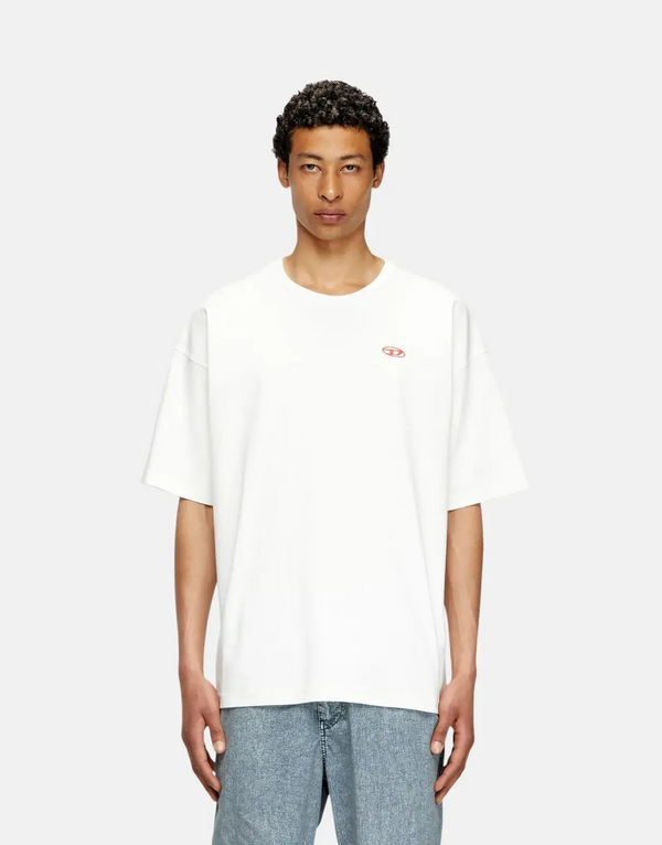Diesel T-Boxt T6 Relaxed Fit Soft Cotton Crew Neck Logo T-Shirt
