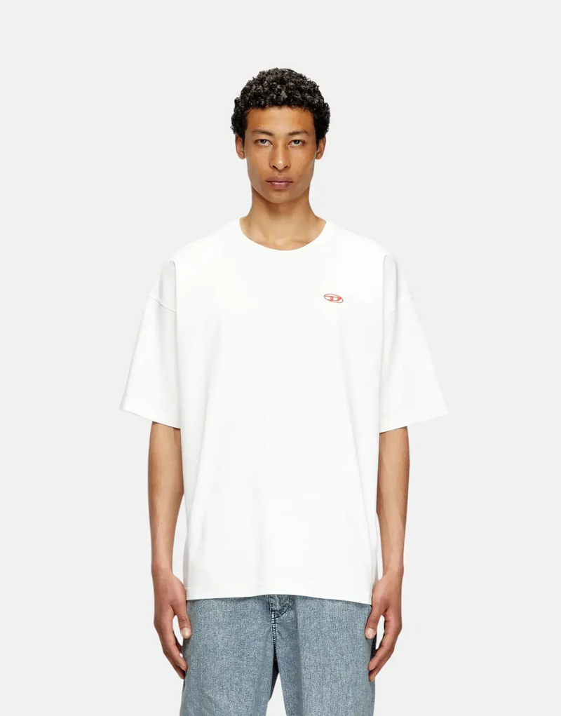 Diesel T-Boxt T6 Relaxed Fit Soft Cotton Crew Neck Logo T-Shirt
