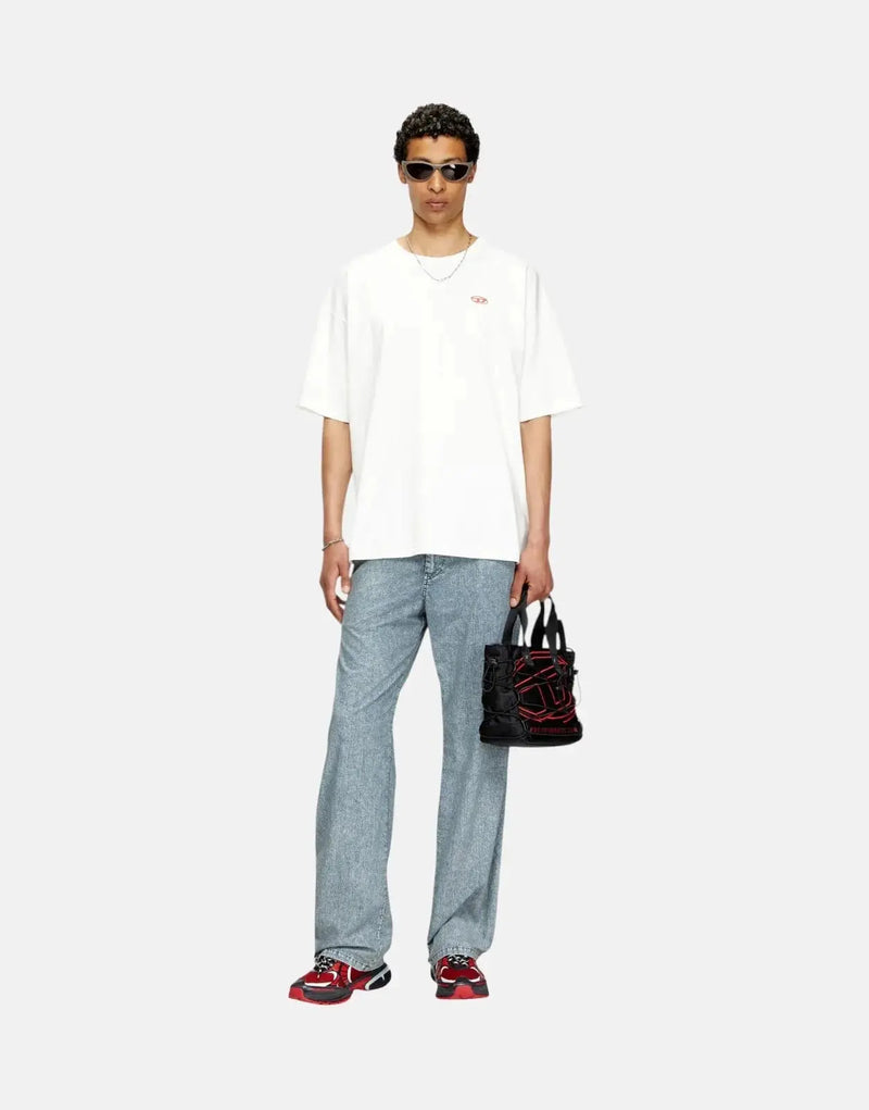 Diesel T-Boxt T6 Relaxed Fit Soft Cotton Crew Neck Logo T-Shirt