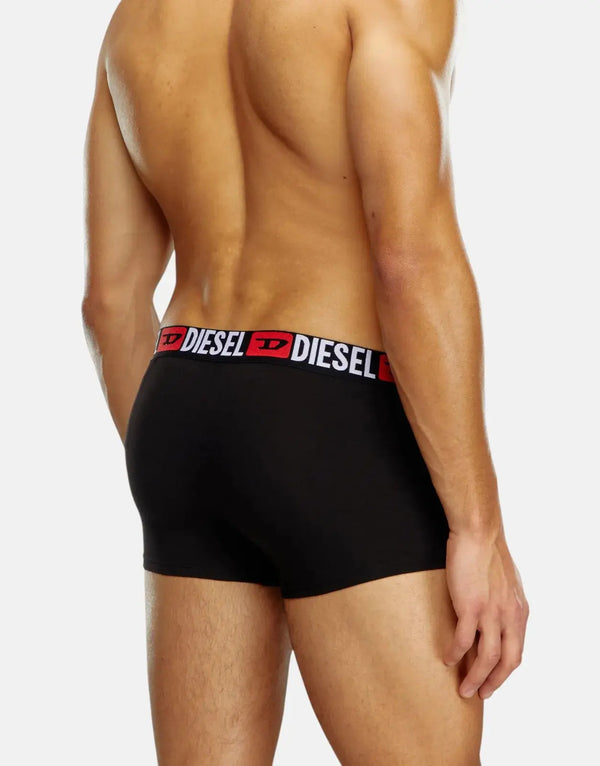 Diesel Comfortable Stretch Cotton Boxer Briefs - Three Pack Underwear