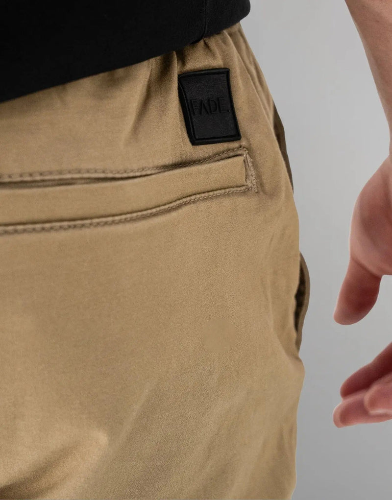 Men's Premium Fade Stone Cuffed Joggers: Soft Cotton Blend, Ultimate Comfort
