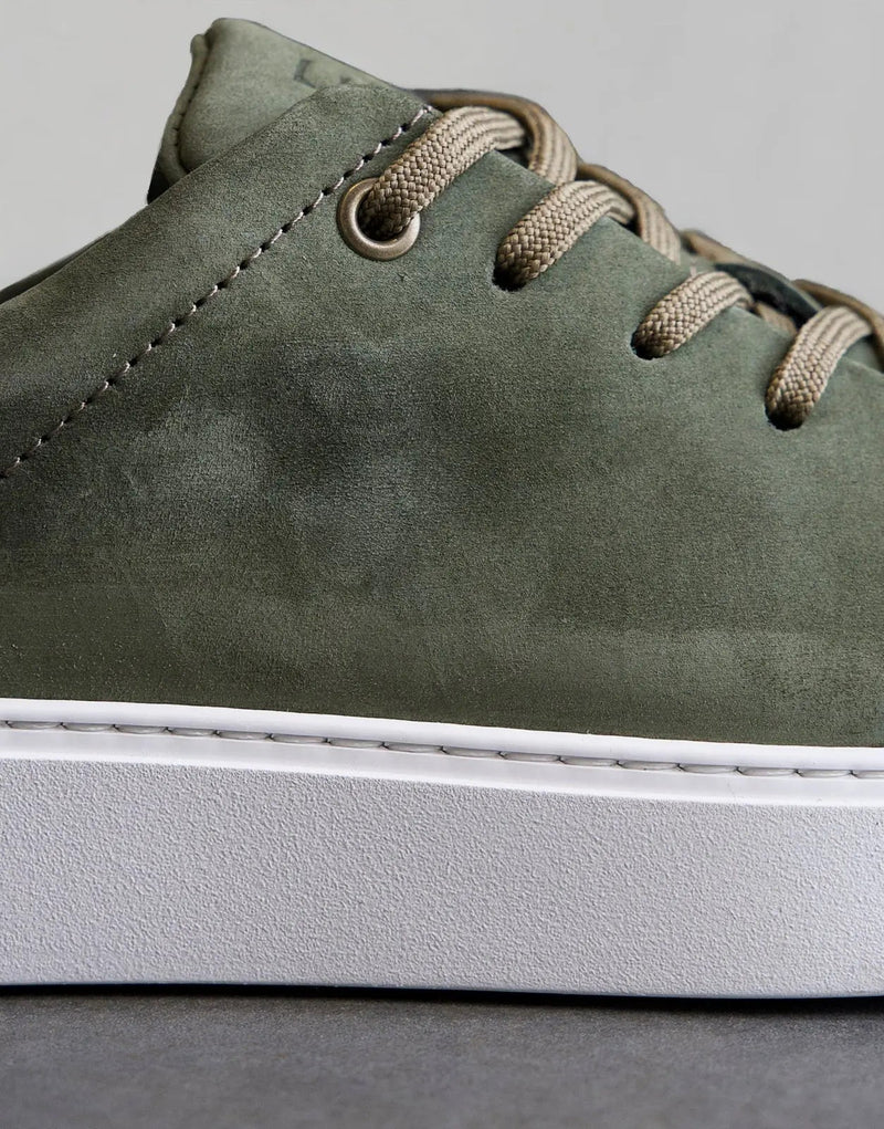 Vibrant Fade Essential Green Nubuck Sneakers: Comfort, Style, and Premium Craftsmanship
