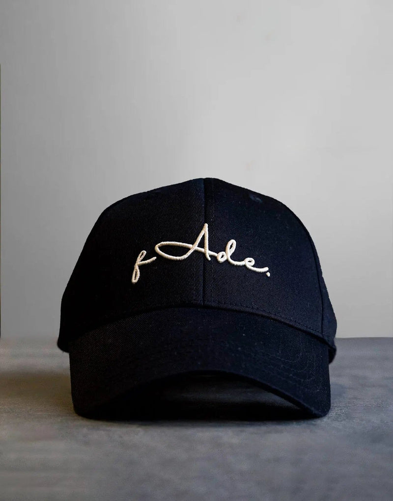 Fade Signature Black Cap: Sleek Modern Design, Comfortable Fit, Durable Style