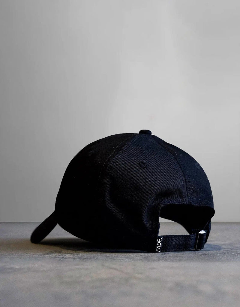 Fade Signature Black Cap: Sleek Modern Design, Comfortable Fit, Durable Style