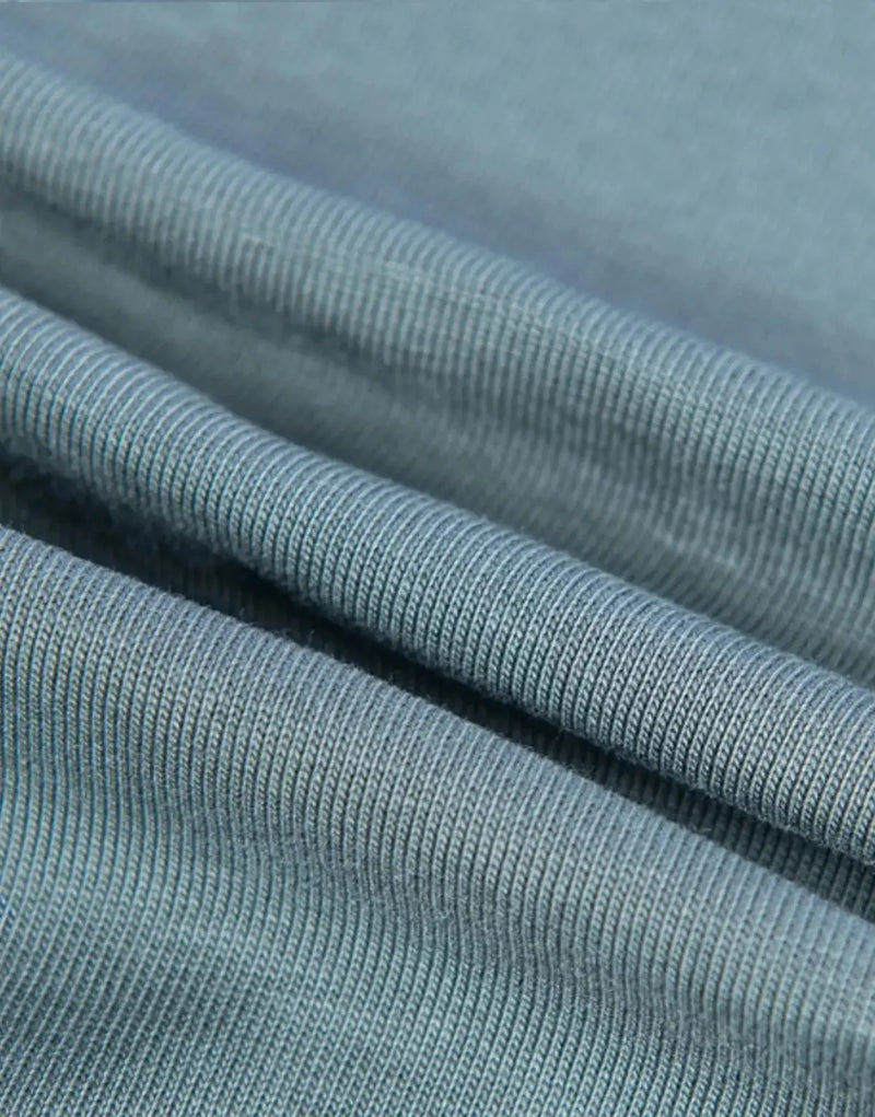Fade Signature Boxy Green T-Shirt: Premium Cotton, Relaxed Fit, Embroidered Style Tee