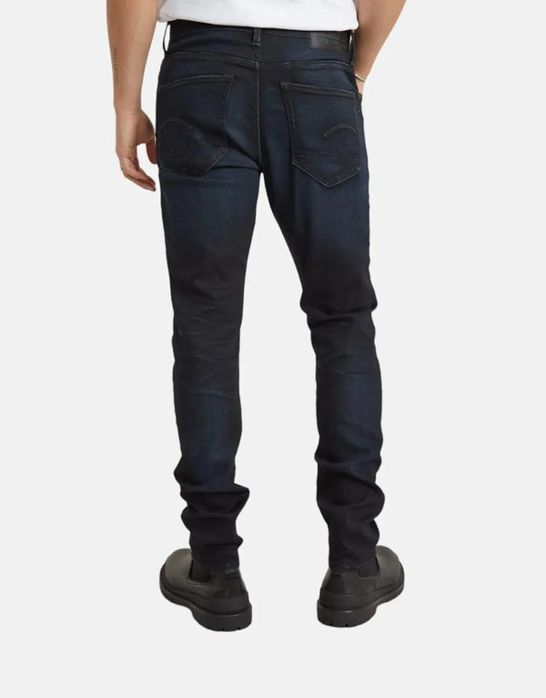 G-Star RAW Men's 3301 Slim Fit Stretch Denim Jeans Dark Aged Finish