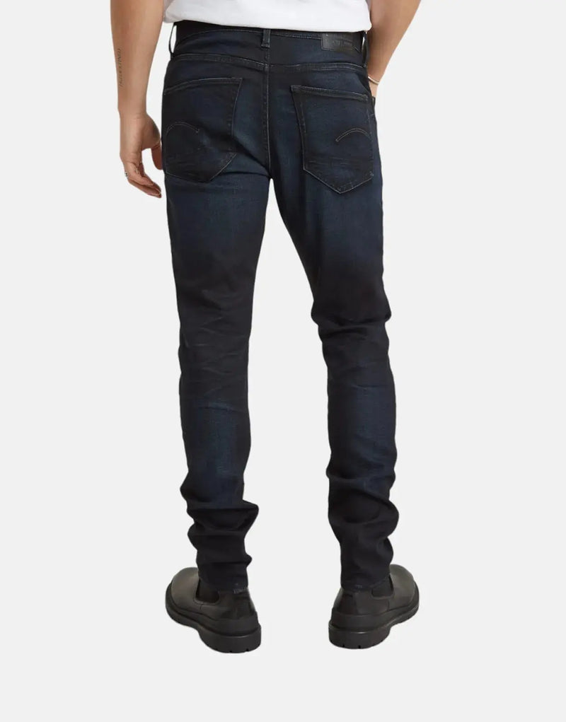 G-Star RAW Men's 3301 Slim Fit Stretch Denim Jeans Dark Aged Finish