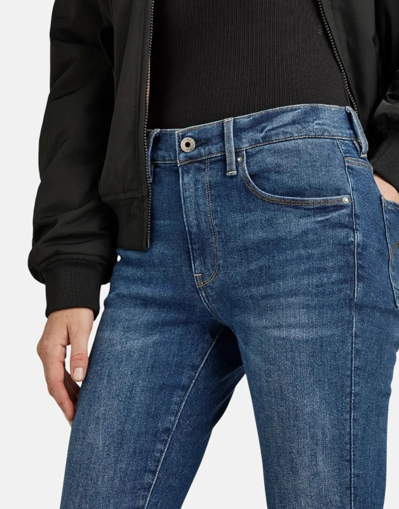 G-Star RAW 3301 Skinny Fit Men's Jeans: Medium Aged Superstretch Denim Comfort