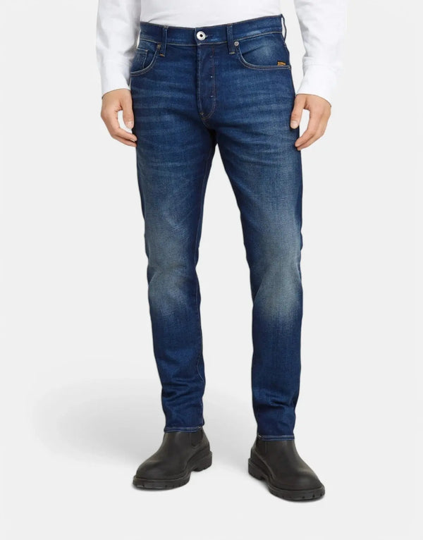 G-Star RAW 3301 Slim Fit Worker Jeans: Durable Stretch Denim, Classic 5-Pocket Style