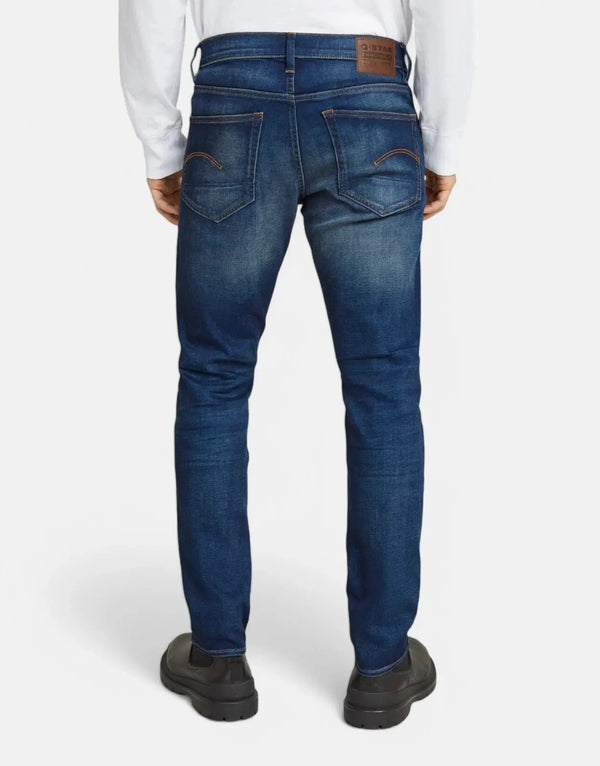 G-Star RAW 3301 Slim Fit Worker Jeans: Durable Stretch Denim, Classic 5-Pocket Style