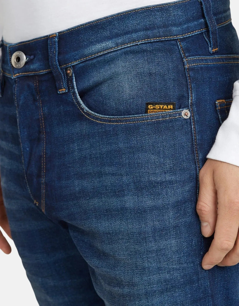 G-Star RAW 3301 Slim Fit Worker Jeans: Durable Stretch Denim, Classic 5-Pocket Style
