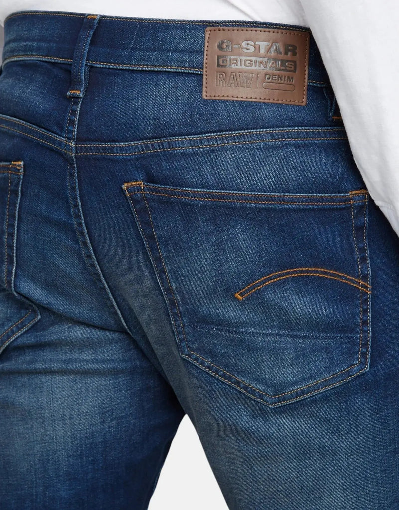 G-Star RAW 3301 Slim Fit Worker Jeans: Durable Stretch Denim, Classic 5-Pocket Style