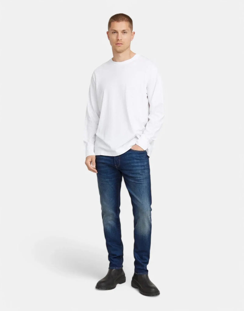 G-Star RAW 3301 Slim Fit Worker Jeans: Durable Stretch Denim, Classic 5-Pocket Style