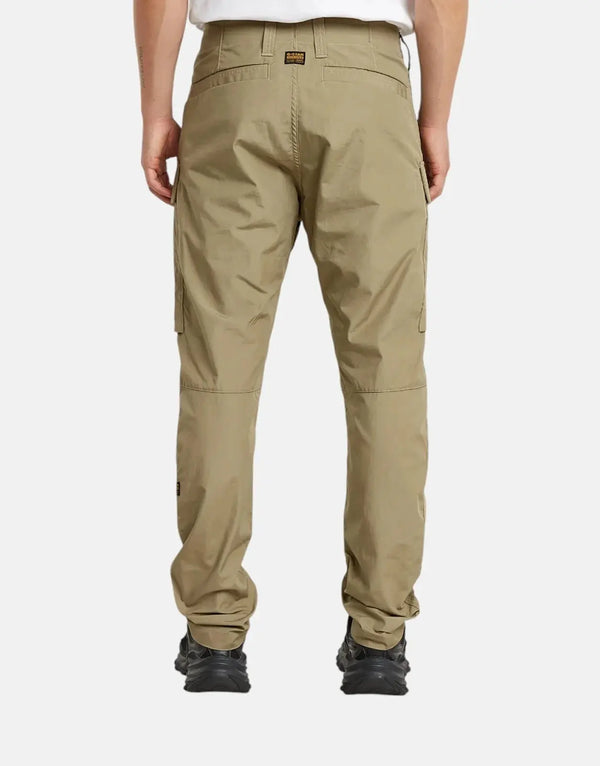 G-Star RAW Men's 3D Tapered Ensis Green Cargo Pants with Multi-Pockets