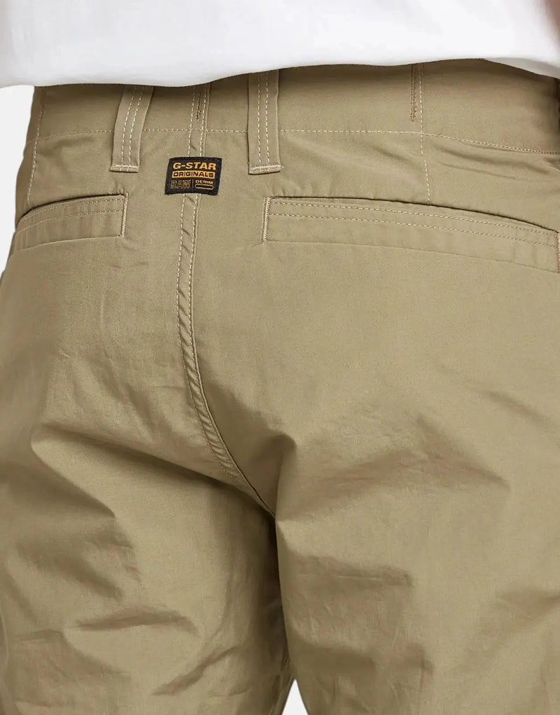 G-Star RAW Men's 3D Tapered Ensis Green Cargo Pants with Multi-Pockets