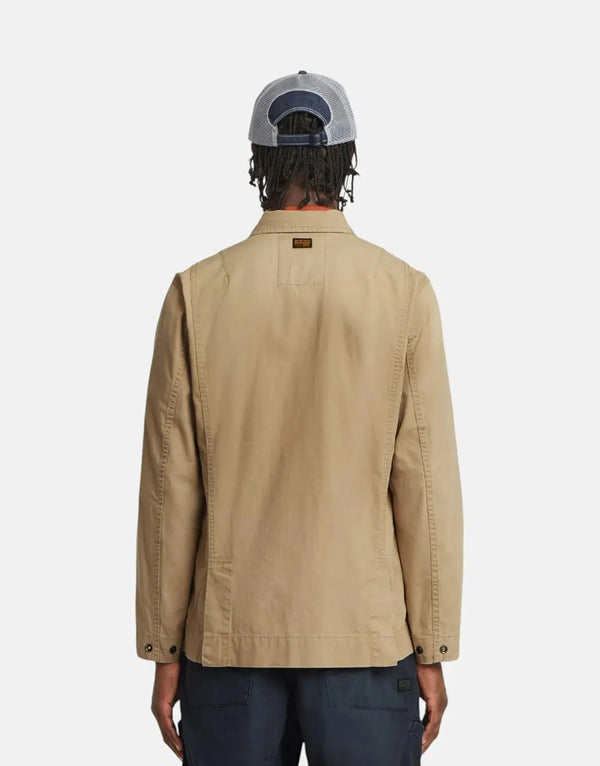 G-Star RAW Men's Toggee Overshirt: Urban Style, Four Pockets, Durable Denim