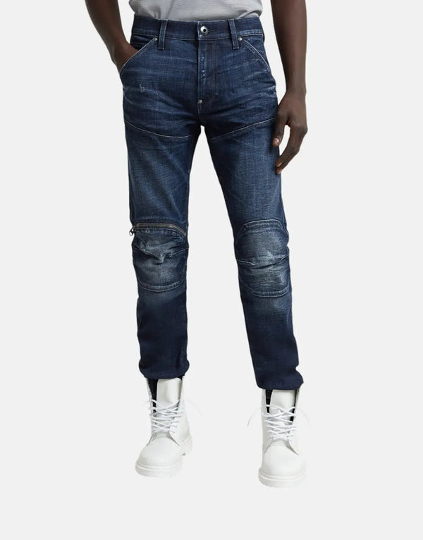 G-Star RAW Men's 5620 3D Zip Knee Skinny Stretch Jeans