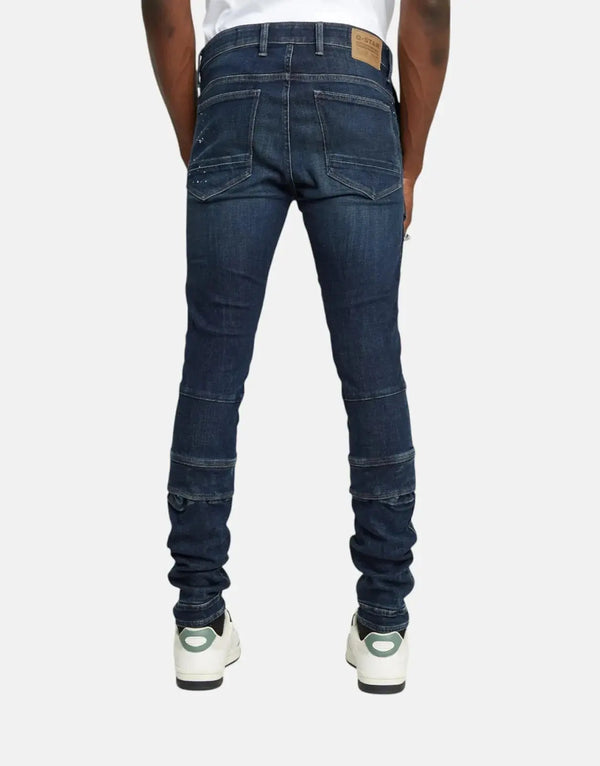 G-Star RAW Airblaze 3D Skinny Jeans: Cosmic Blue, Eco-Conscious Comfort