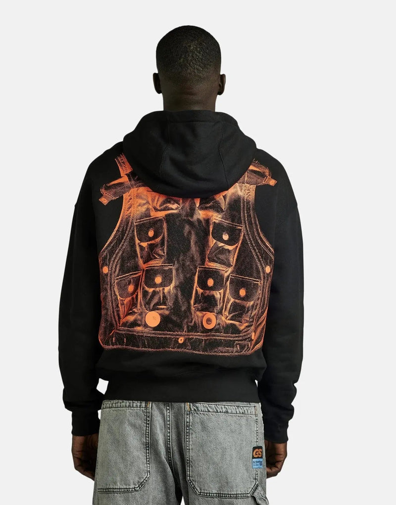 G-Star RAW Archive Zip Through Sweatshirt: Organic Cotton, Relaxed Fit, Hooded Comfort