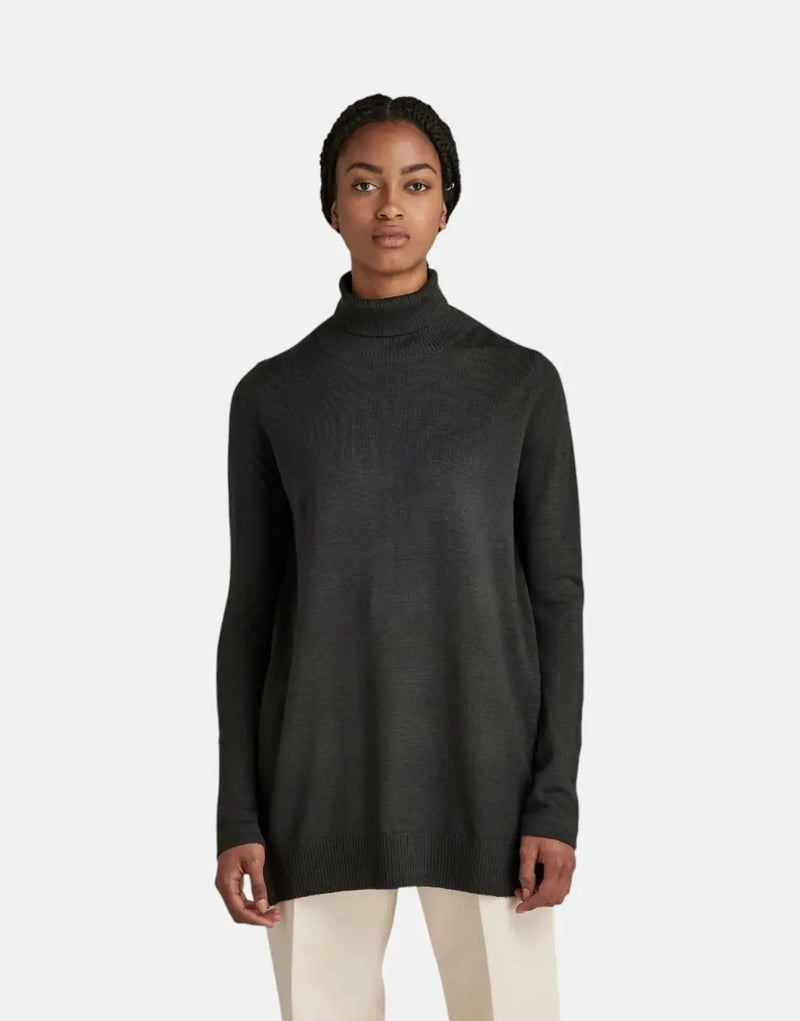 G-Star RAW Leyla Turtle Neck Knit Sweater - Warm Wool Blend Comfort