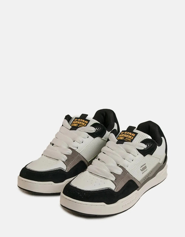 G-Star RAW Attacc Cup Low White/Black Sneakers: Sleek, Comfortable, Everyday Style