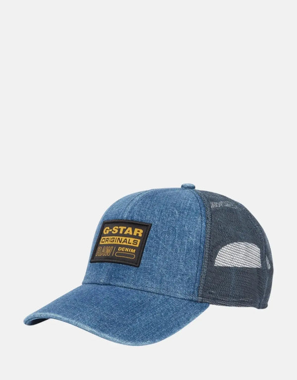 G-Star RAW Faded Ocean Baseball Trucker Cap - Adjustable Fit