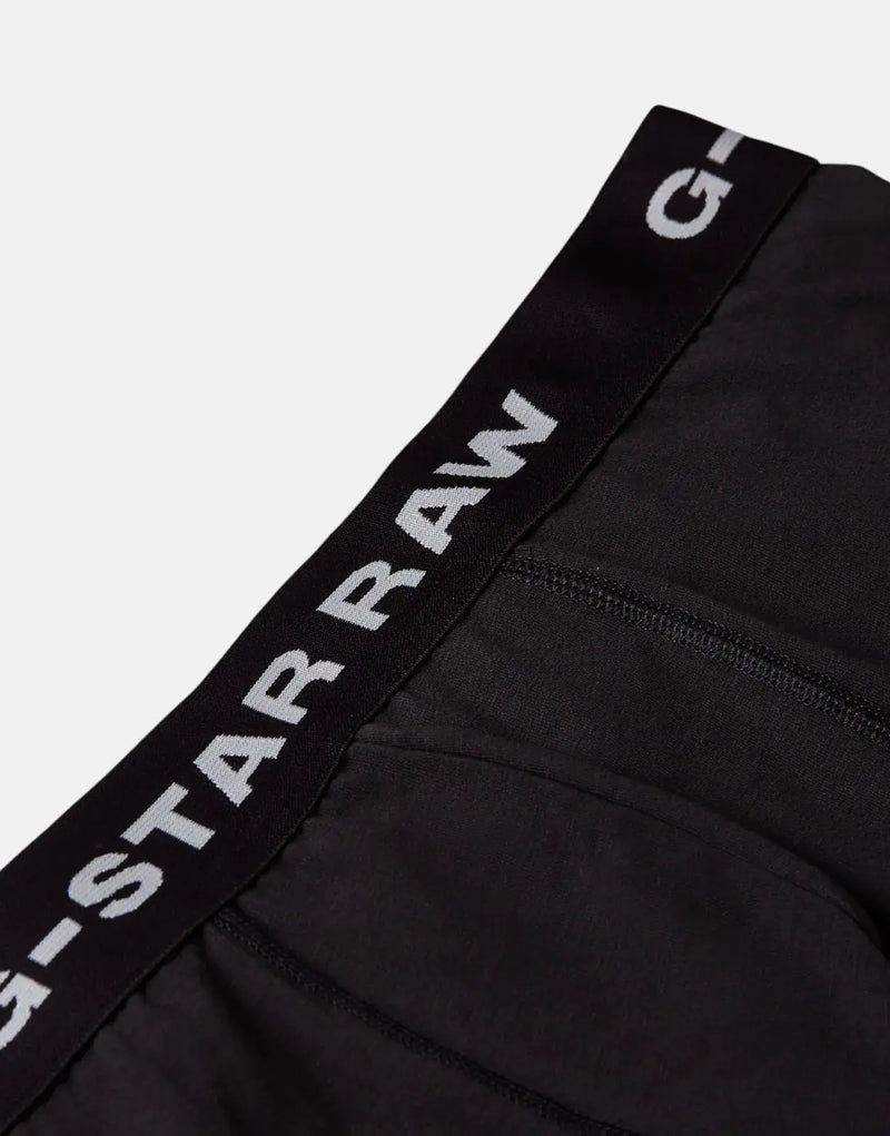 G-Star RAW Men's Organic Cotton Stretch Boxer Briefs 3-Pack with Logo Waistband