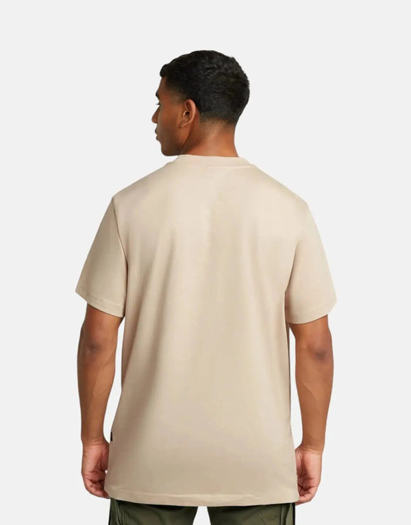 Premium G-Star RAW Men's Organic Cotton Loose Fit Graphic T-Shirt, Brick