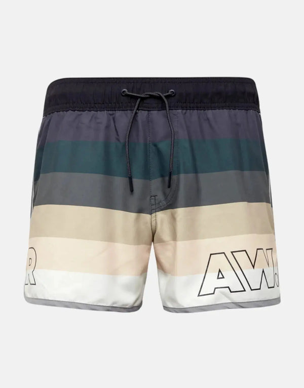 G-Star RAW Carnic Fade Gradient Stripe Men's Quick Dry Swim Shorts