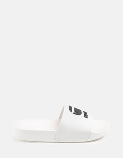 G-Star RAW Cart III BSC White Slides - Premium Comfort Iconic Style