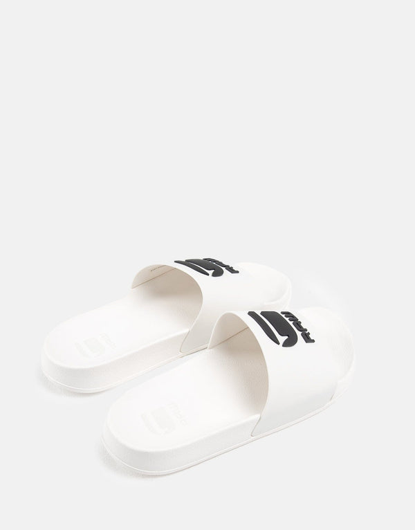 G-Star RAW Cart III BSC White Slides - Premium Comfort Iconic Style