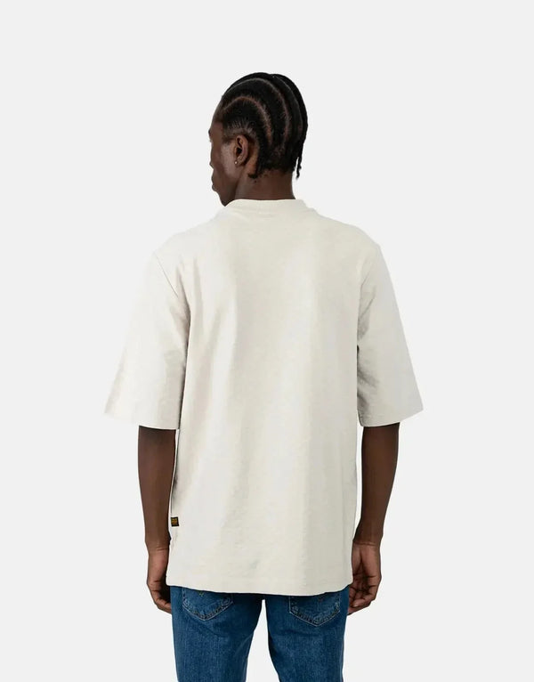 G-Star RAW Men's Checquard Tweeter Half-Sleeve Whitebait T-Shirt