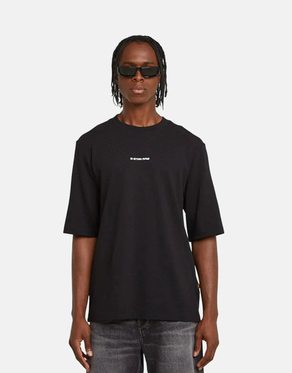 G-Star RAW Black Checquard Tweeter T-Shirt: Premium Cotton, Urban Style, Comfort Fit