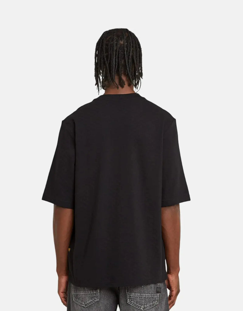 G-Star RAW Black Checquard Tweeter T-Shirt: Premium Cotton, Urban Style, Comfort Fit